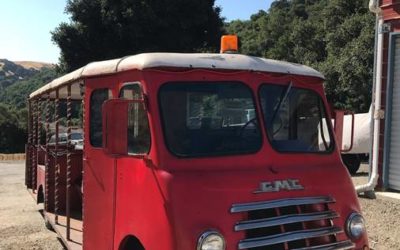 1957 GMC Trolley Seats 20 – Originally Built For Boeing