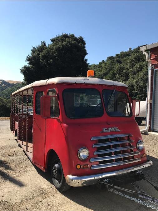 1957 GMC Trolley Seats 20 – Originally Built For Boeing